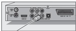 GRUNDIG GDP 3760 - Raccordement de l'amplificateur numérique multi-canaux ou d'une chaîne audio numérique à deux canaux - 3