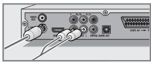 GRUNDIG GDP 3760 - Raccordement avec un câble péritel - 4