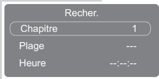 GRUNDIG GDP 3760 - Sélection du titre, du chapitre ou de l'horaire de lecture - 1