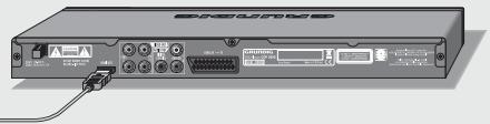 GRUNDIG GDP 3800 - Raccordements/préparatifs - 2