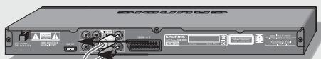 GRUNDIG GDP 3800 - Raccordement de chaîne audio à son sté reproduction analogue à deux canaux - 2