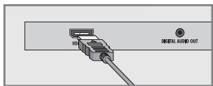 GRUNDIG GDP 7700 - Raccordement au téléviseur par cable HDMI* (signal audio/vidéo numérique) - 2