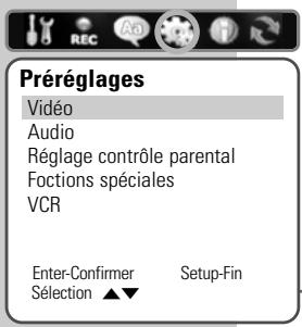 GRUNDIG GDR 6460 VCR SILVER * - Choix du format d'écran de votre téléviseur - 1