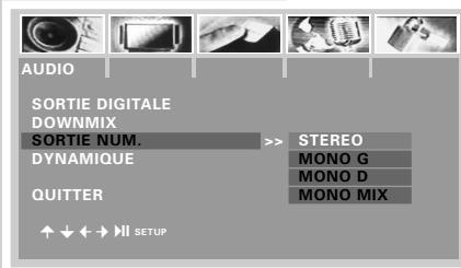 GRUNDIG GDV 130 - Sélection de dolby surround ou stéréo - 2
