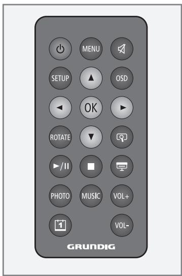 GRUNDIG GPF 6870 - Télécommande - 2