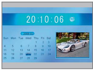GRUNDIG GPF 6885 - Option Calendrier - 1