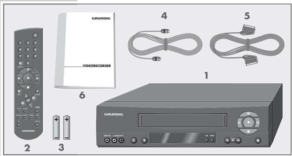 GRUNDIG GV 940 NIC - Contrôle SAT-vidéo - 1