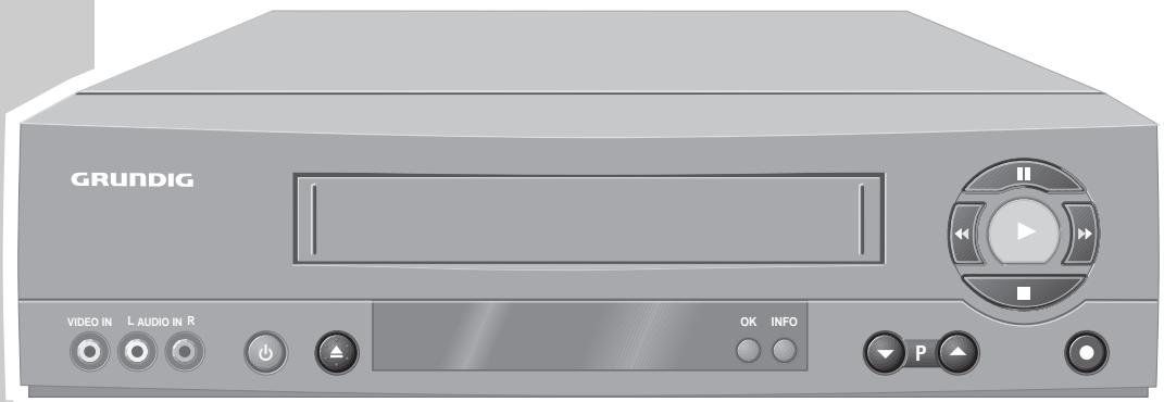 GRUNDIG GV 9400 HIFI - Préparatifs - 1