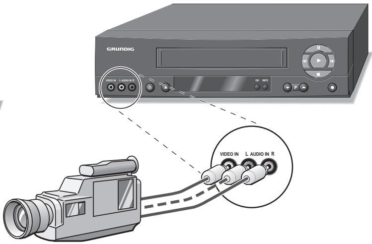 GRUNDIG GV 9400 HIFI - Réactiver la veille d'enregistrement différé du magnétoscope - 1