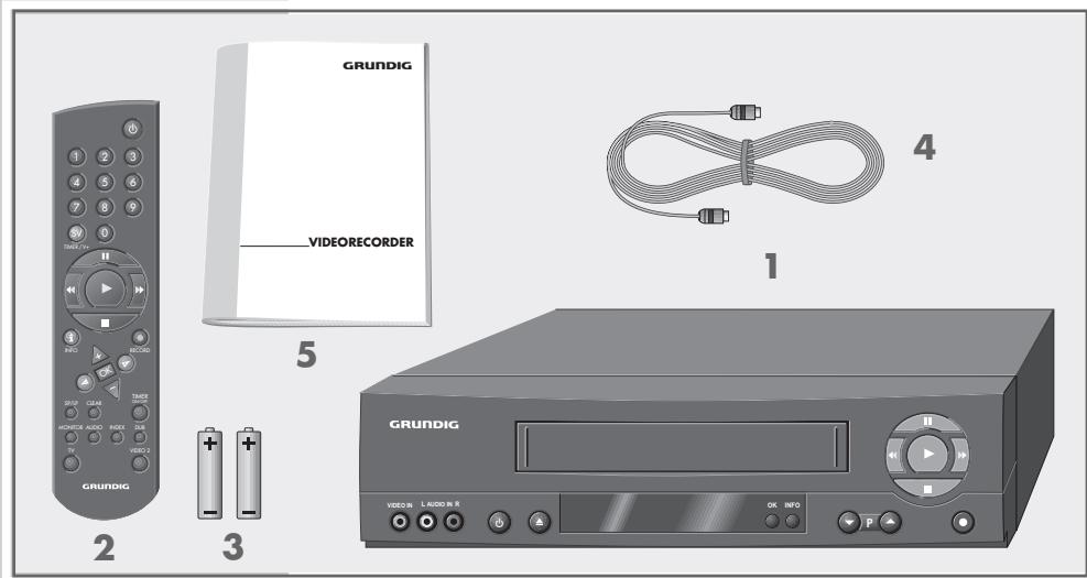 GRUNDIG GV 9400 NIC - Matériel livré - 1