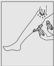 GRUNDIG LE 6820 LADY EPILATOR, MAINS - Attention - 4