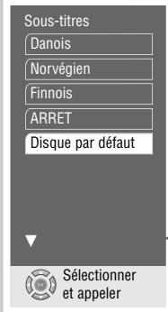 GRUNDIG MALAGA SE 1230 - Sélection de la langue de synchronisation du son - 2