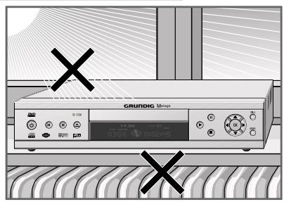 GRUNDIG MALAGA SE 1230 - Installation et sécurité - 3