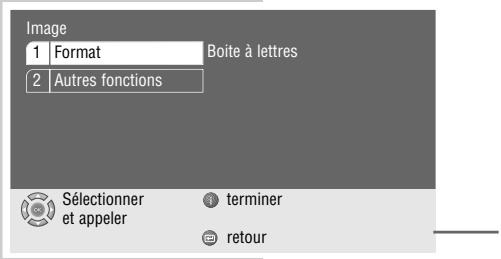 GRUNDIG MALAGA SE 1230 - Sélection du format d'image de votre téléviseur - 1