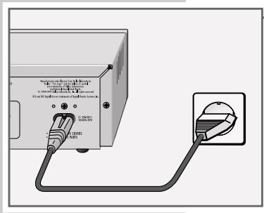 GRUNDIG MALAGA SE 1230 - Branchement du câble secteur - 1