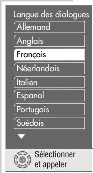 GRUNDIG MALAGA SE 1230 - Sélection de la langue de synchronisation du son - 1
