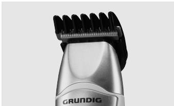 GRUNDIG MT 6740 MULTIHAIRTRIMMER KIT, R/M - Coupe des cheveux ou de la barbe selon différentes longueurs... - 1