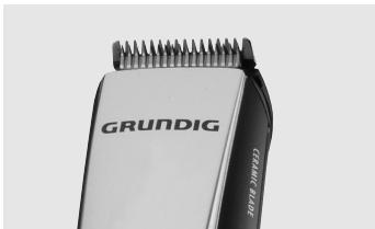 GRUNDIG MT 6830 BEARD TRIMMER, CERAMIC, TURB - Coupe de la barbe ... - 1