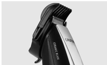 GRUNDIG MT 6830 BEARD TRIMMER, CERAMIC, TURB - Coupe de la barbe selon différentes longueurs ... - 1
