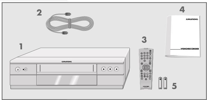 GRUNDIG PALERMO SE 1400 SV - Volume de livraison - 1
