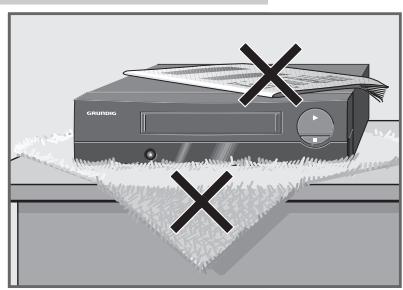 GRUNDIG SE 9102 SV BARCELONA - Installation et sécurité - 2