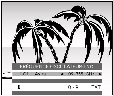 GRUNDIG SER 2100 - Fréquence oscillatrice LNC - 1