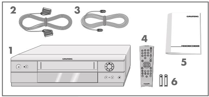 GRUNDIG SEVILLA SE 1305 HIFI/NIC - Volume de livraison - 1