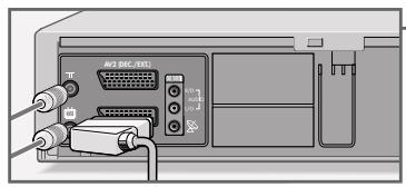 GRUNDIG SEVILLA SE 1305 HIFI/NIC - Raccordement de l'antenne, du téléviseur et du module vcr-sat grundig - 3