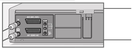 GRUNDIG SEVILLA SE 1405 HIFI/NIC - Raccordement du téléviseur et du module vcr-sat grundig - 3