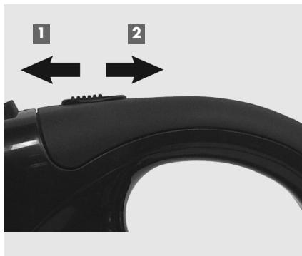 GRUNDIG VCH 3610 CAR VACUUM CLEANER - Mise en marche et à l'arrêt - 1
