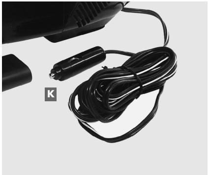 GRUNDIG VCH 3610 CAR VACUUM CLEANER - Adaptateur auto - 1