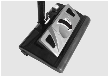 GRUNDIG VCS 2860 ELEKTROKEHRBESEN - Vider le conteneur à poussière - 1