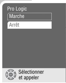 GRUNDIG XENARO GDP 4300 /1 - Sélection du mode pro logic - 1