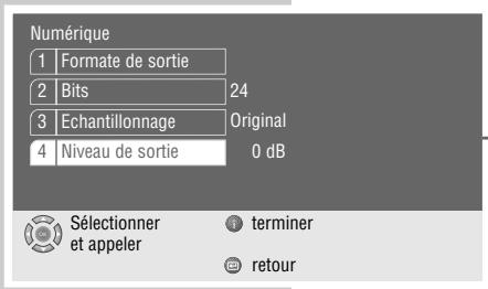 GRUNDIG XENARO GDP 6150 /1 - Réglage de la fréquence de balayage - 1