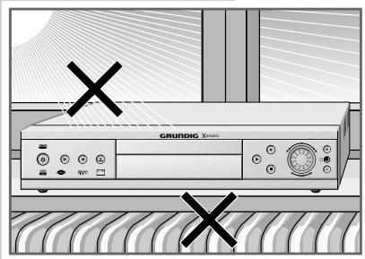 GRUNDIG XENARO GDP 6150 /1 - Installation et sécurité - 3