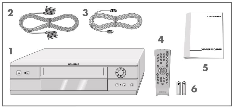 GRUNDIG XERIA GV 5153 HIFI - Volume de livraison - 1