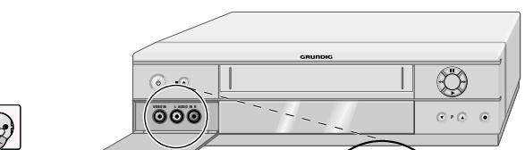 GRUNDIG XERIA GV 5153 HIFI - Raccordement et préparatifs - 1