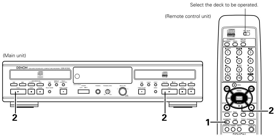 DENON CDR-W1500 - NOTES: - 1