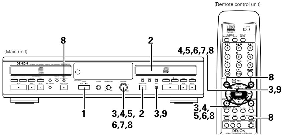 DENON CDR-W1500 - [Example:] - 1