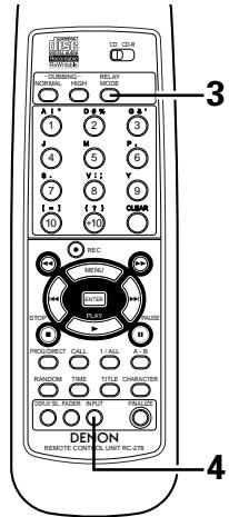 DENON CDR-W1500 - Modo dual - 3