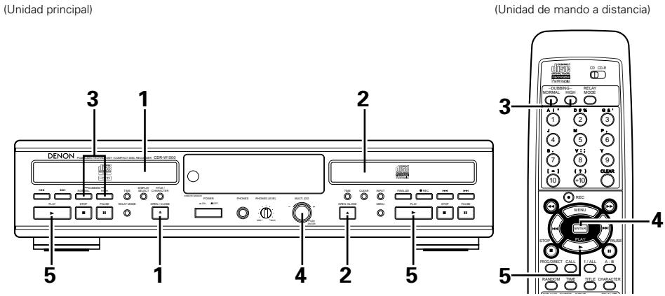 DENON CDR-W1500 - NOTAS: - 1