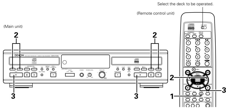 DENON CDR-W1500 - NOTES: - 1