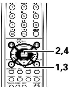 DENON CDR-W1500 - Ajuste de tempo de fundido de salute - 2