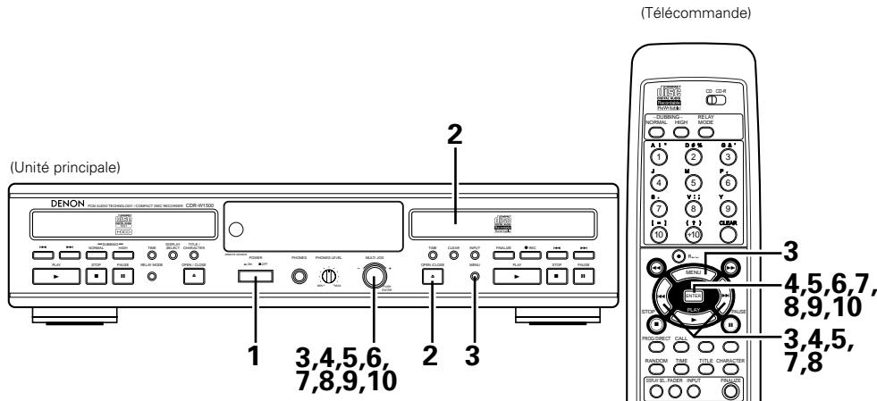 DENON CDR-W1500 - Enregistrement des pistes que vous ne souhaitez pas écouter - 2