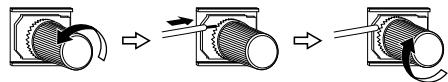 DENON DRA-685 - Connection of AM antennas - 1