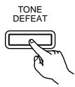 DENON DRA-685 - Réglage de la commande balance TONE (tonalité d'équilibre) et loudness (compensation physiologique) - 5