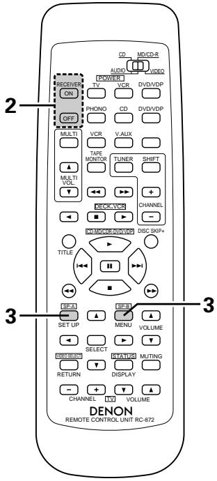 DENON DRA-685 - Télécommande multi-source (RC-873) - 3