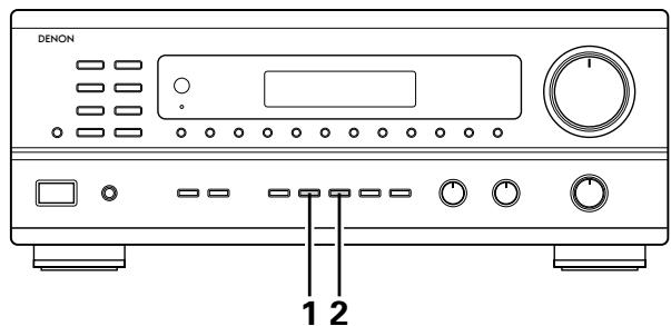 DENON DRA-685 - Enregistrement d'une source autre que celle en cours de lecture (mode REC OUT (sortie d'enregistrement)) - 1