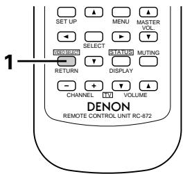 DENON DRA-685 - NOTE: - 2