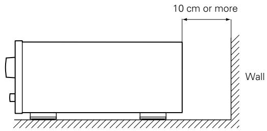 DENON DRA-685 - CAUTIONS ON INSTALLATION - 2
